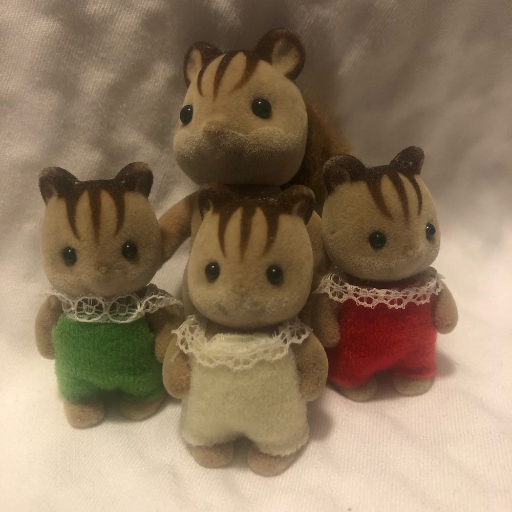 Calico critters chipmunks family